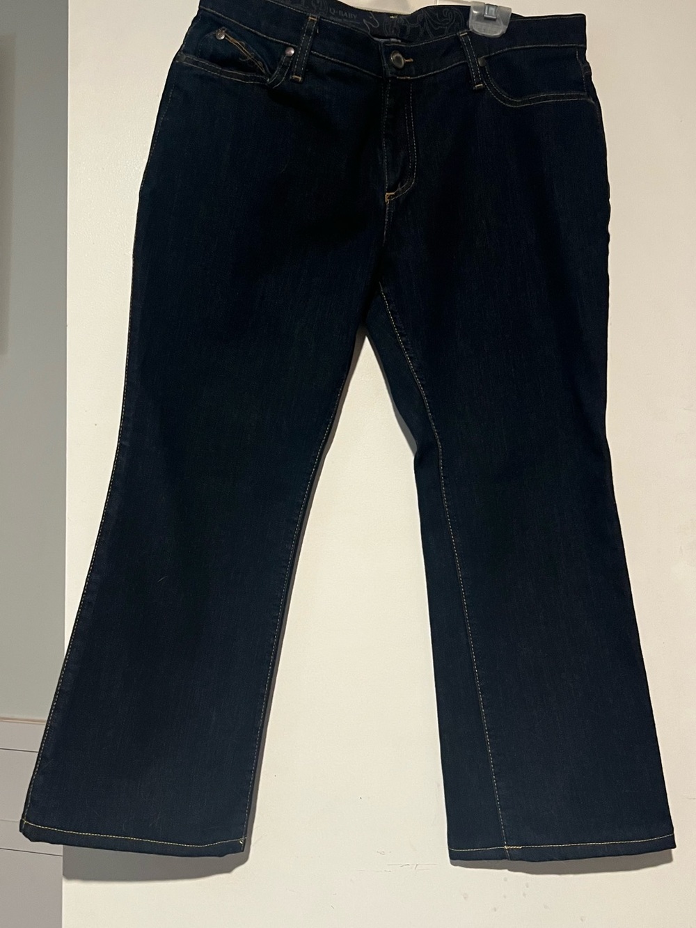 Wrangler Dark Blue Boot Cut Jeans